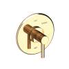 Newport Brass East Linear(R): Balanced Pressure Shower Trim Plate with Handle. Less showerhead, arm and flange.