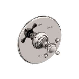 Newport Brass Victoria: Balanced Pressure Shower Trim Plate with Handle. Less showerhead, arm and flange.