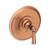 Newport Brass Aylesbury: Balanced Pressure Shower Trim Plate with Handle. Less showerhead, arm and flange.