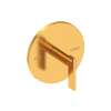 Newport Brass Pavani: Balanced Pressure Shower Trim Plate with Handle. Less showerhead, arm and flange.