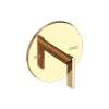 Newport Brass Pavani: Balanced Pressure Shower Trim Plate with Handle. Less showerhead, arm and flange.