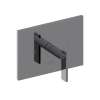 Newport Brass Secant(R): Balanced Pressure Shower Trim Plate with Handle. Less showerhead, arm and flange.