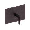 Newport Brass Secant(R): Balanced Pressure Shower Trim Plate with Handle. Less showerhead, arm and flange.