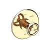 Newport Brass East Linear(R): Balanced Pressure Shower Trim Plate with Handle. Less showerhead, arm and flange.