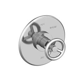 Newport Brass East Linear(R): Balanced Pressure Shower Trim Plate with Handle. Less showerhead, arm and flange.