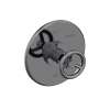 Newport Brass East Linear(R): Balanced Pressure Shower Trim Plate with Handle. Less showerhead, arm and flange.