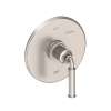 Newport Brass Taft: Balanced Pressure Shower Trim Plate with Handle. Less showerhead, arm and flange.