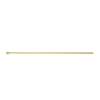 Newport Brass Brasstech: 3/8" x 20" Rigid Supply Tube, Bull nose