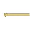 Newport Brass Brasstech: 3/8" x 20" Rigid Supply Tube, Bull nose