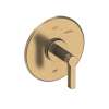 Newport Brass Griffey: Balanced Pressure Shower Trim Plate with Handle. Less showerhead, arm and flange.