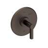 Newport Brass Griffey: Balanced Pressure Shower Trim Plate with Handle. Less showerhead, arm and flange.