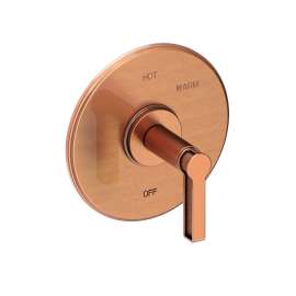 Newport Brass Griffey: Balanced Pressure Shower Trim Plate with Handle. Less showerhead, arm and flange.