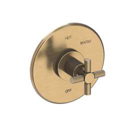 Newport Brass Muncy: Balanced Pressure Shower Trim Plate with Handle. Less showerhead, arm and flange.