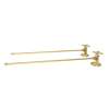 Newport Brass Brasstech: Lavatory Supply Kit, 1/2" Compression
