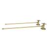 Newport Brass Brasstech: Lavatory Supply Kit, 1/2" Compression