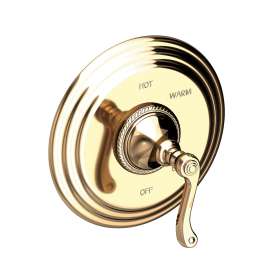 Newport Brass Amisa: Balanced Pressure Shower Trim Plate with Handle. Less showerhead, arm and flange.