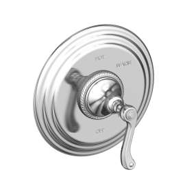 Newport Brass Amisa: Balanced Pressure Shower Trim Plate with Handle. Less showerhead, arm and flange.