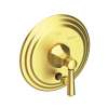 Newport Brass Metropole(R): Balanced Pressure Tub & Shower Diverter Plate with Handle. Less Showerhead, arm and flange.