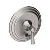 Newport Brass Metropole(R): Balanced Pressure Tub & Shower Diverter Plate with Handle. Less Showerhead, arm and flange.