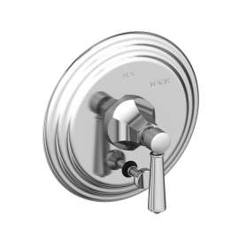 Newport Brass Metropole(R): Balanced Pressure Tub & Shower Diverter Plate with Handle. Less Showerhead, arm and flange.