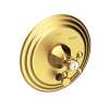 Newport Brass Metropole(R): Balanced Pressure Tub & Shower Diverter Plate with Handle. Less Showerhead, arm and flange.