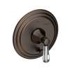 Newport Brass Metropole(R): Balanced Pressure Tub & Shower Diverter Plate with Handle. Less Showerhead, arm and flange.