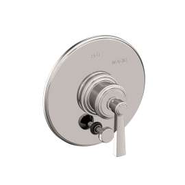 Newport Brass Miro: Balanced Pressure Tub & Shower Diverter Plate with Handle. Less Showerhead, arm and flange.