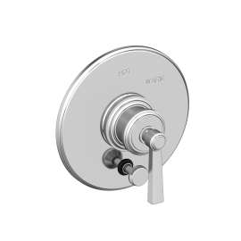 Newport Brass Miro: Balanced Pressure Tub & Shower Diverter Plate with Handle. Less Showerhead, arm and flange.