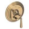 Newport Brass Seaport(R): Balanced Pressure Tub & Shower Diverter Plate with Handle. Less Showerhead, arm and flange.