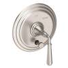 Newport Brass Seaport(R): Balanced Pressure Tub & Shower Diverter Plate with Handle. Less Showerhead, arm and flange.