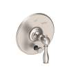 Newport Brass Victoria: Balanced Pressure Tub & Shower Diverter Plate with Handle. Less Showerhead, arm and flange.