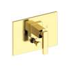 Newport Brass Secant(R): Balanced Pressure Tub & Shower Diverter Plate with Handle. Less Showerhead, arm and flange.