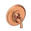 Newport Brass Aylesbury: Balanced Pressure Tub & Shower Diverter Plate with Handle. Less Showerhead, arm and flange.