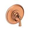 Newport Brass Aylesbury: Balanced Pressure Tub & Shower Diverter Plate with Handle. Less Showerhead, arm and flange.
