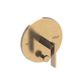 Newport Brass Pavani: Balanced Pressure Tub & Shower Diverter Plate with Handle. Less Showerhead, arm and flange.