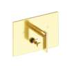 Newport Brass Secant(R): Balanced Pressure Tub & Shower Diverter Plate with Handle. Less Showerhead, arm and flange.