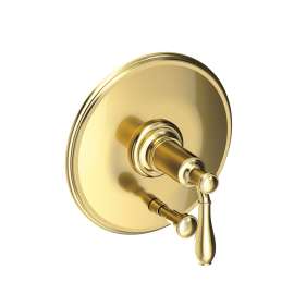Newport Brass Ithaca(R): Balanced Pressure Tub & Shower Diverter Plate with Handle. Less Showerhead, arm and flange.