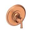 Newport Brass Vander: Balanced Pressure Tub & Shower Diverter Plate with Handle. Less Showerhead, arm and flange.