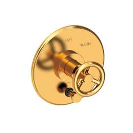 Newport Brass East Linear(R): Balanced Pressure Tub & Shower Diverter Plate with Handle. Less Showerhead, arm and flange.
