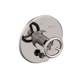 Newport Brass East Linear(R): Balanced Pressure Tub & Shower Diverter Plate with Handle. Less Showerhead, arm and flange.