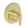Newport Brass Dorrance(R): Balanced Pressure Tub & Shower Diverter Plate with Handle. Less Showerhead, arm and flange.