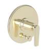 Newport Brass Dorrance(R): Balanced Pressure Tub & Shower Diverter Plate with Handle. Less Showerhead, arm and flange.