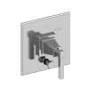 Newport Brass Malvina(R): Balanced Pressure Tub & Shower Diverter Plate with Handle