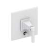 Newport Brass Malvina(R): Balanced Pressure Tub & Shower Diverter Plate with Handle