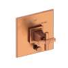 Newport Brass Malvina(R): Balanced Pressure Tub & Shower Diverter Plate with Handle