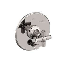 Newport Brass Clemens: Balanced Pressure Tub & Shower Diverter Plate with Handle. Less Showerhead, arm and flange.