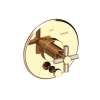Newport Brass Muncy: Balanced Pressure Tub & Shower Diverter Plate with Handle. Less Showerhead, arm and flange.