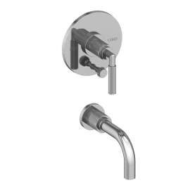 Newport Brass Kimbell: Balanced Pressure Tub & Shower Diverter Plate with Handle