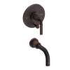 Newport Brass Kimbell: Balanced Pressure Tub & Shower Diverter Plate with Handle