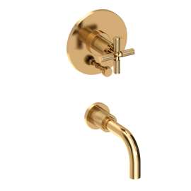 Newport Brass Kimbell: Balanced Pressure Tub & Shower Diverter Plate with Handle